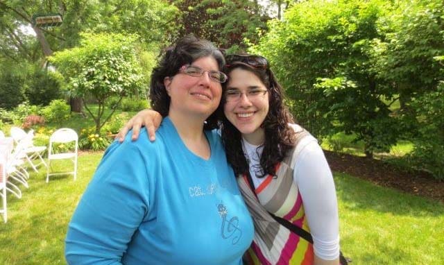 My niece and me